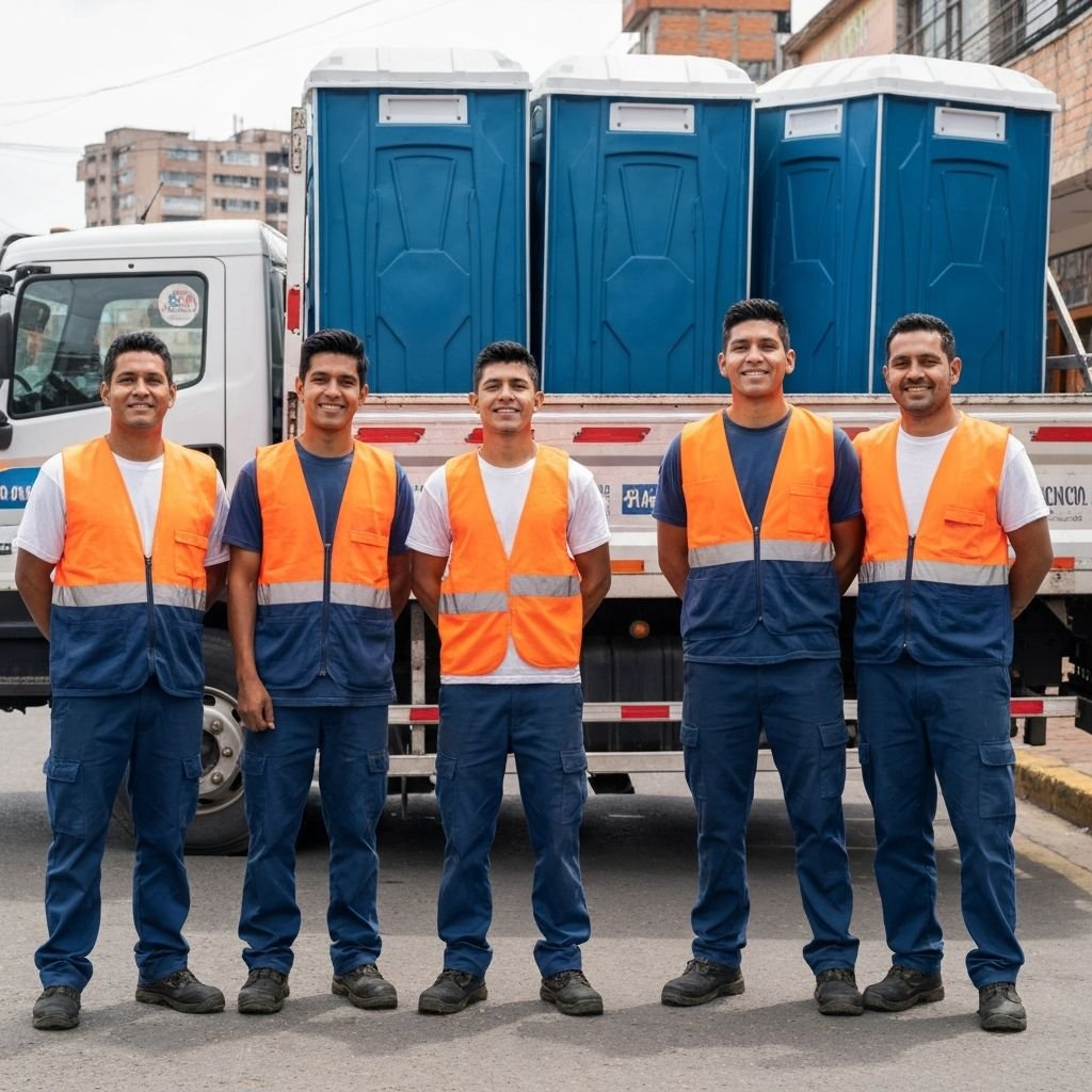 Equipo de Integral Baños Químicos